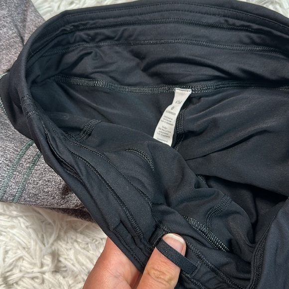 Lululemon Pace Rival Skirt (Tall) *No Panels 15" Heather Lux Multi Black / Black - Picture 4 of 7